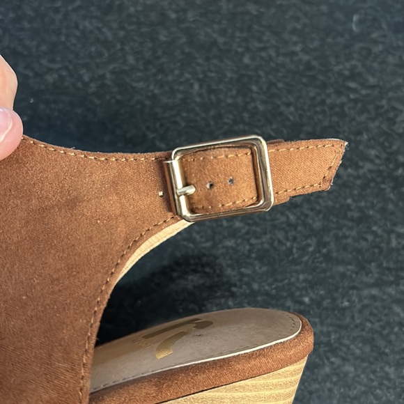 Faux Suede Wedges - Picture 10 of 10